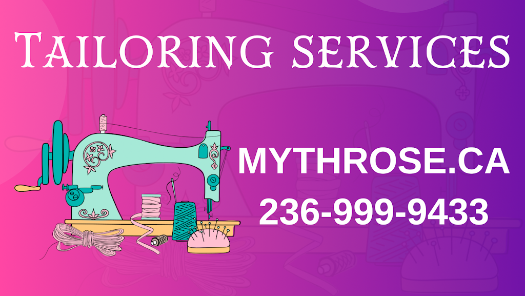 Mythrose Tailoring | 2981 Alouette Dr, Victoria, BC V9B 0M6, Canada | Phone: (236) 999-9433
