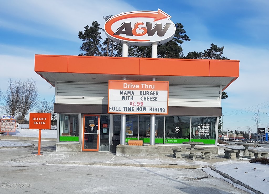 A&W Canada | 278 Toronto St S, Uxbridge, ON L9P 0C5, Canada | Phone: (905) 862-2444