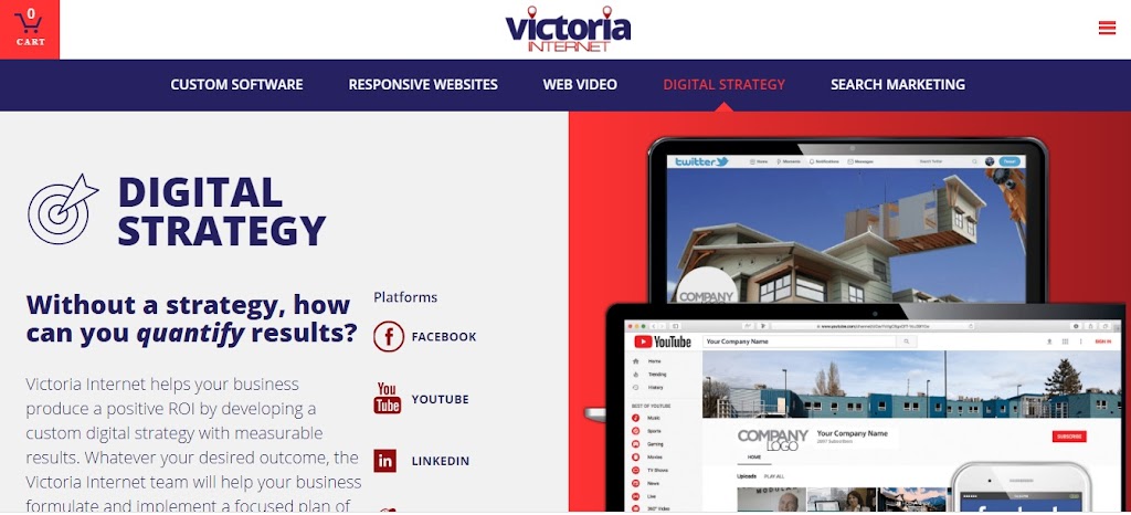 VICTORIA INTERNET | 300 - 1095 McKenzie Ave, Victoria, BC V8P 2L5, Canada | Phone: (250) 858-1088