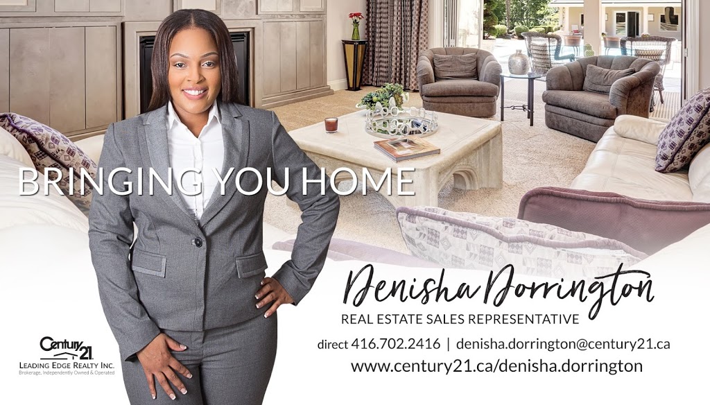 Denisha Dorrington - Real Estate Sales Representative Century 21 | 408 Dundas St W, Whitby, ON L1N 2M7, Canada | Phone: (416) 702-2416