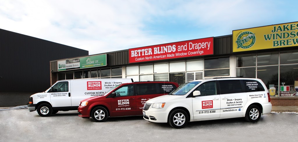 Better Blinds And Drapery | 2785 Howard Ave, Windsor, ON N8X 3X8, Canada | Phone: (519) 972-8388