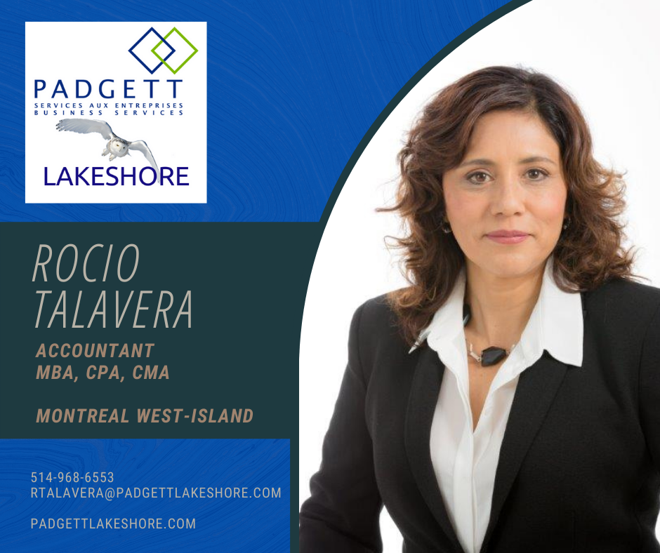 Padgett Lakeshore - Accounting Services | 306 Av Berkshire, Beaconsfield, QC H9W 1A5, Canada | Phone: (514) 968-6553