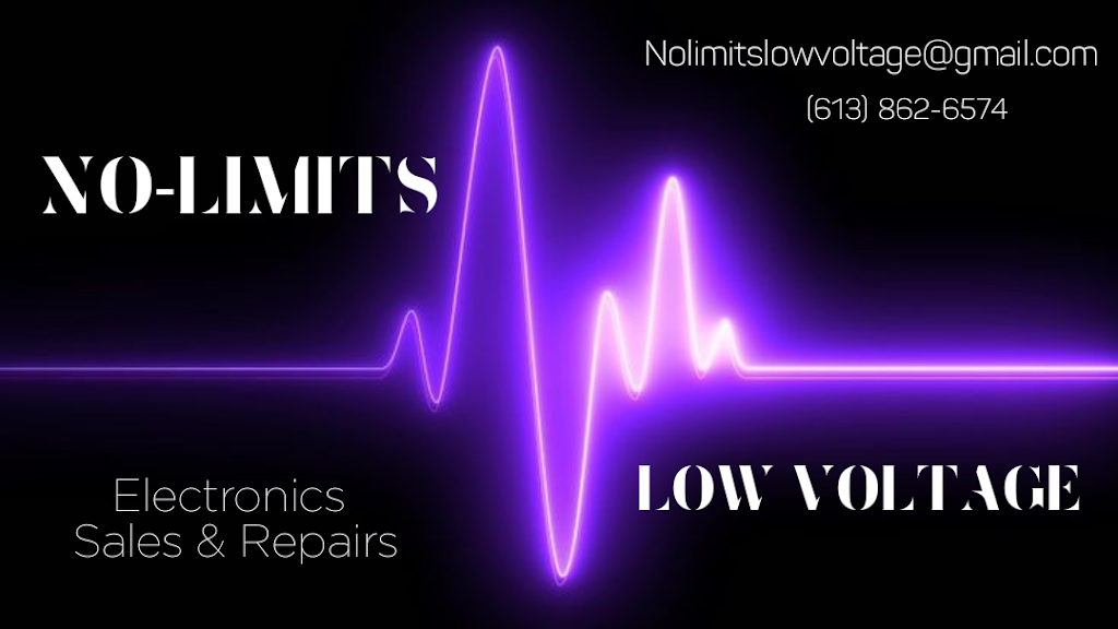 No-Limits Low Voltage | 1 Kennevale Dr, Nepean, ON K2J 3A9, Canada | Phone: (613) 862-6574