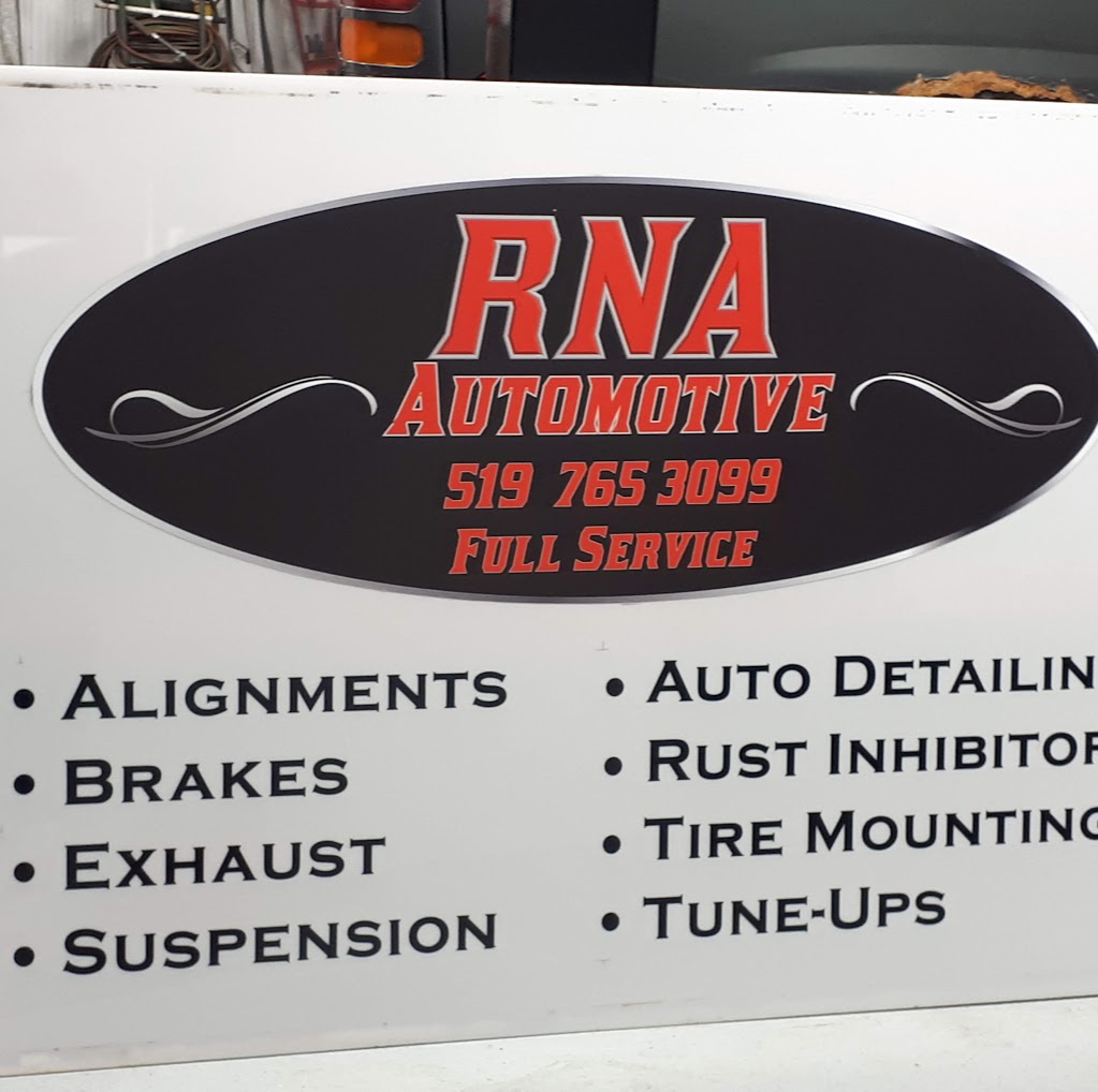 RNA Automotive | 9127 Hacienda Rd, Aylmer, ON N5H 2R1, Canada | Phone: (519) 765-3099