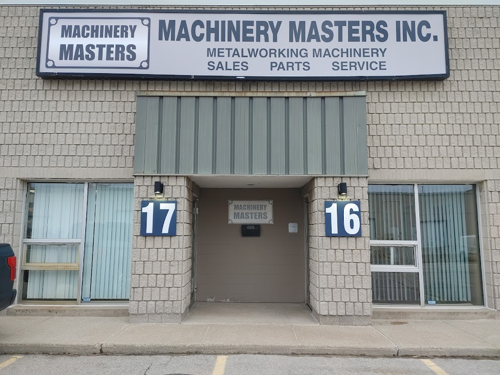 Machinery Masters Inc. | 428 Millen Rd Unit #16, Stoney Creek, ON L8E 3N9, Canada | Phone: (289) 929-1286