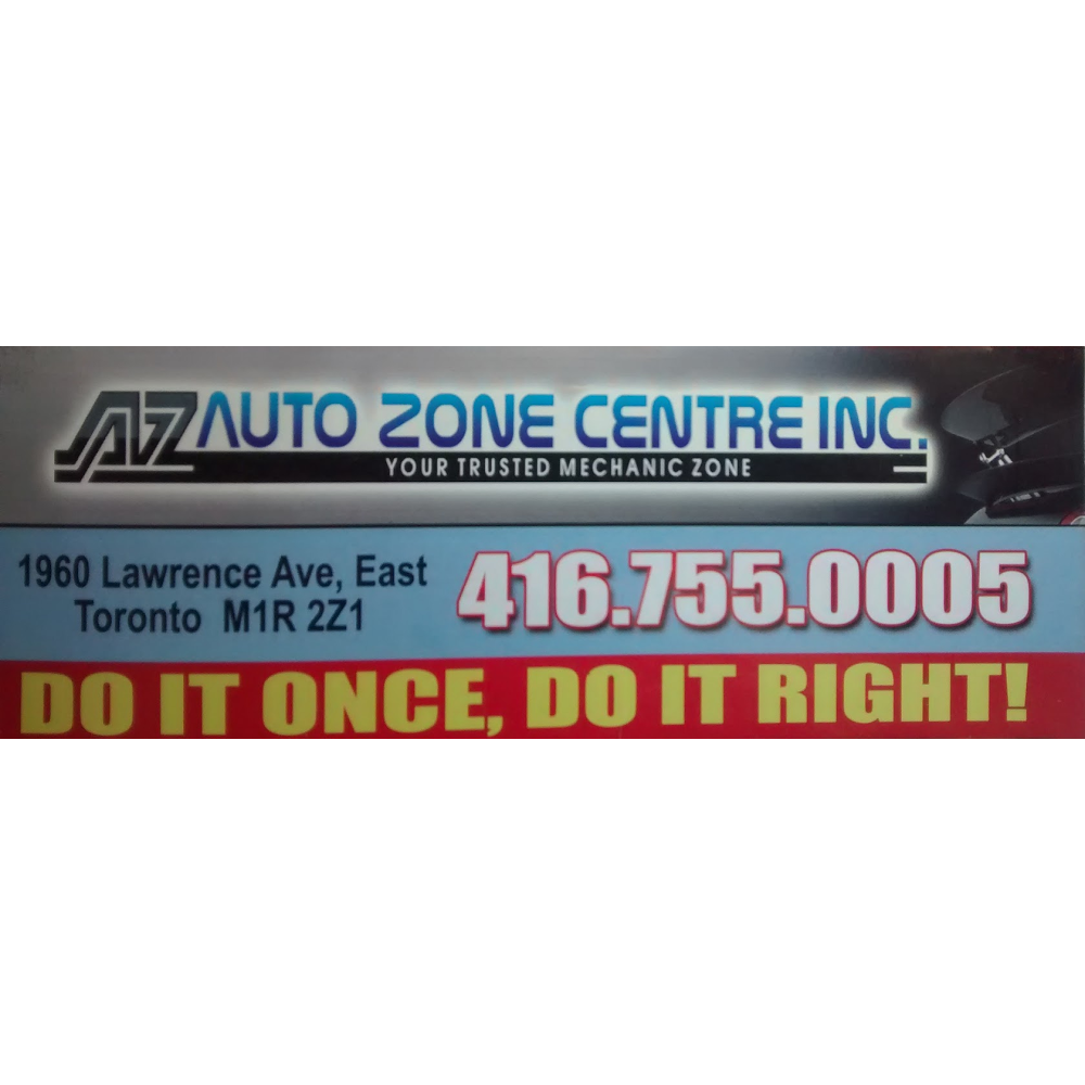 Auto Zone Centre Inc. | 1960 Lawrence Ave E, Scarborough, ON M1R 2Z1, Canada | Phone: (416) 755-0005