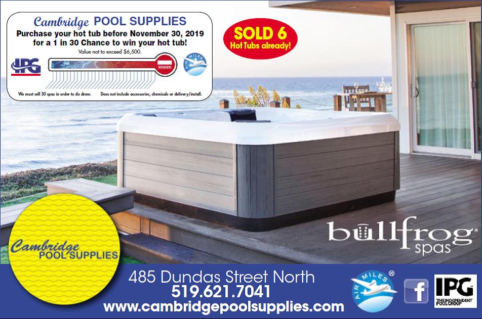 Cambridge Pool Supplies | 485 Dundas St N, Cambridge, ON N1R 5R6, Canada | Phone: (519) 621-7041