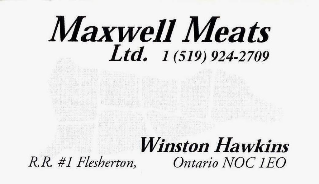 Maxwell Meats Ltd. | 406060 Highway, 4, Flesherton, ON N0C 1E0, Canada | Phone: (519) 924-2709