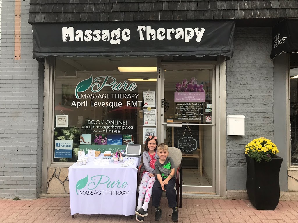 Pure Massage Therapy | 264 Dalhousie St, Amherstburg, ON N9V 1W7, Canada | Phone: (519) 713-9349