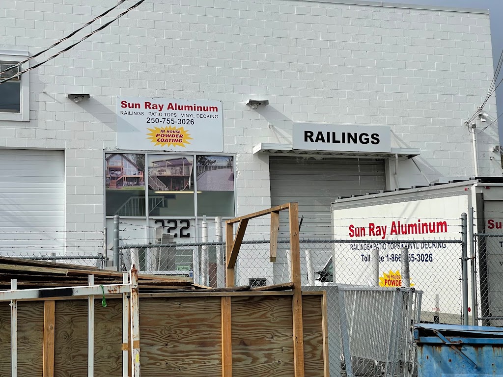 Sun Ray Aluminum Railings | 222 Fry St, Nanaimo, BC V9R 4Z1, Canada | Phone: (866) 755-3026