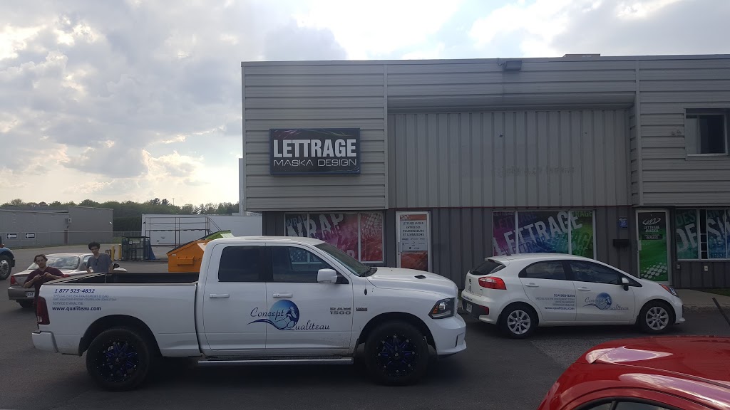 Lettrage Maska Design | 5405 Avenue Trudeau, Saint-Hyacinthe, QC J2S 1H5, Canada | Phone: (450) 261-1109