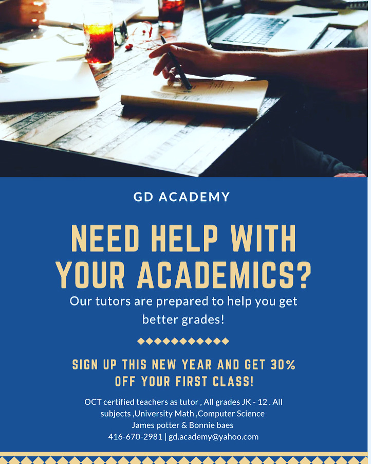 GD Academy | 8 Bittersweet Rd, Brampton, ON L6Y 4P2, Canada | Phone: (416) 670-2981