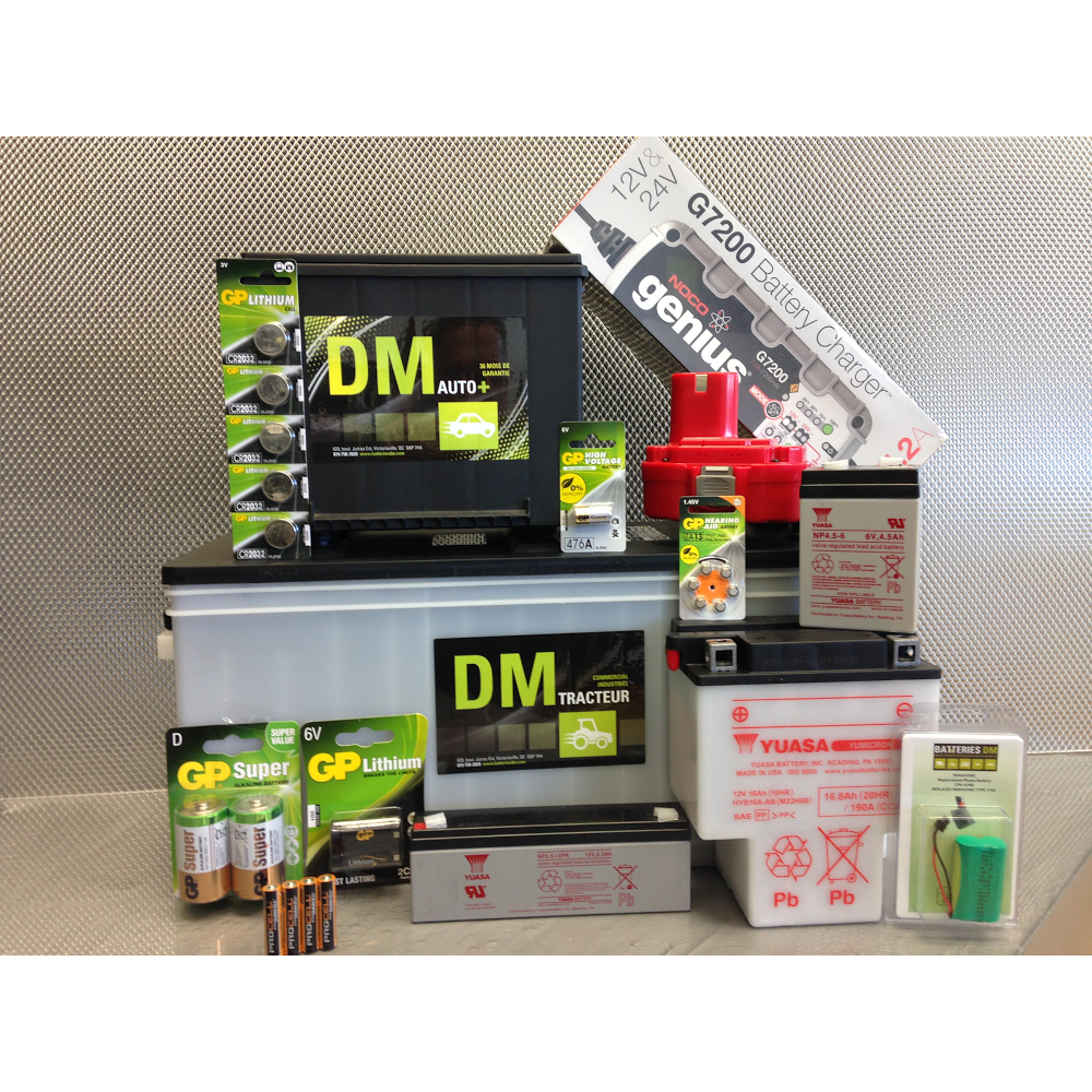 Batteries DM | 1128 Bd Saint-Joseph, Drummondville, QC J2C 2C7, Canada | Phone: (819) 850-5777