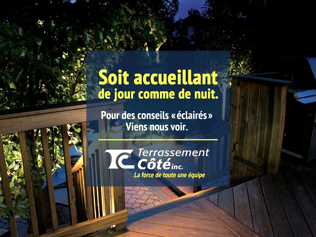 Terrassement Côté inc | 554 Rang Nault, Victoriaville, QC G6P 7R8, Canada | Phone: (819) 758-1140