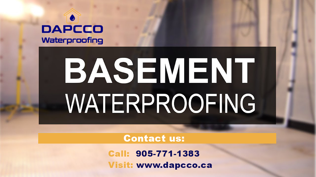 Dapcco Waterproofing | 140 Doncaster Ave #5, Thornhill, ON L3T 1L3, Canada | Phone: (905) 771-1383