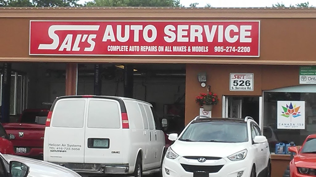 Sals Auto Service Centre | 526 South Service Rd Between Cawthra, Hurontario St, Mississauga, ON L5G 2S6, Canada | Phone: (905) 274-2205