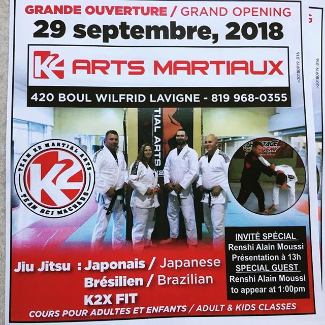 K2 Arts Martiaux | 420 Boulevard Wilfrid-Lavigne #3, Gatineau, QC J9H 6W7, Canada | Phone: (819) 968-0355