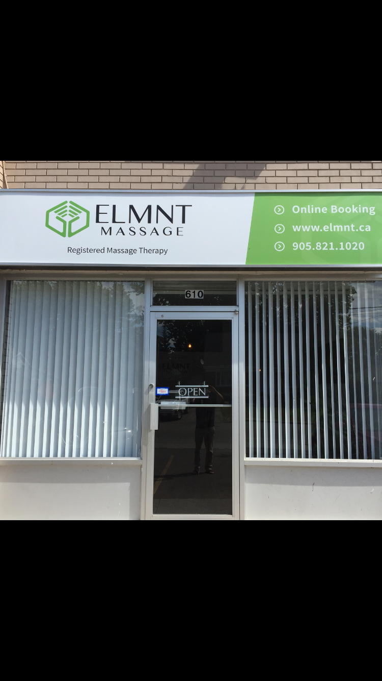 ELMNT Massage | 610 Arbor Rd, Mississauga, ON L5G 2J9, Canada | Phone: (905) 821-1020