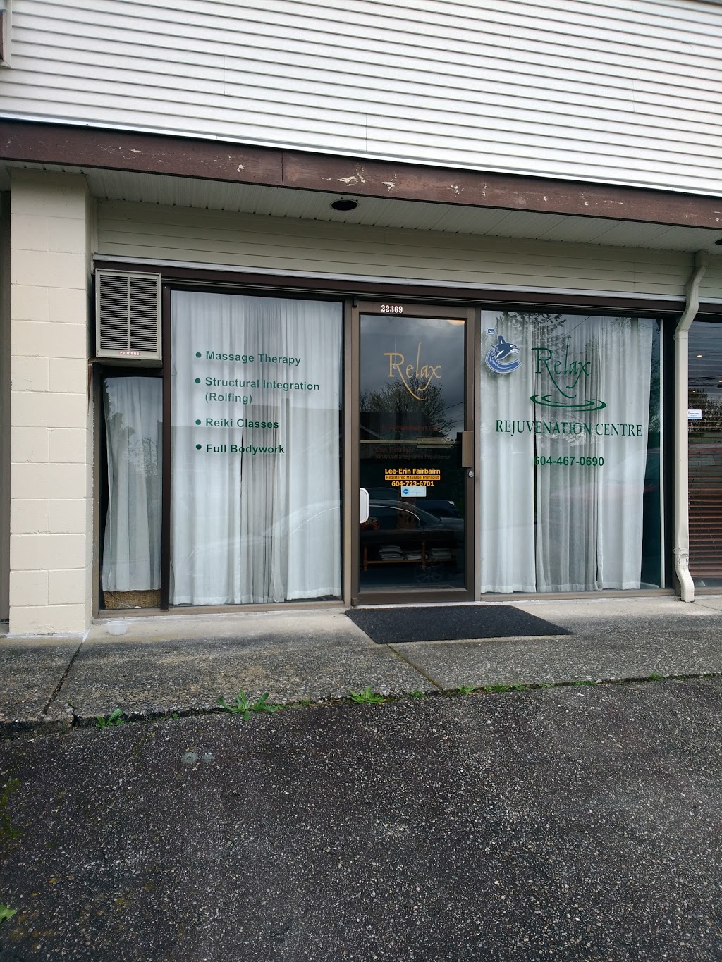 Relax Rejuvenation Center | 22369 St Anne Ave, Maple Ridge, BC V2X 2E7, Canada | Phone: (604) 467-0690