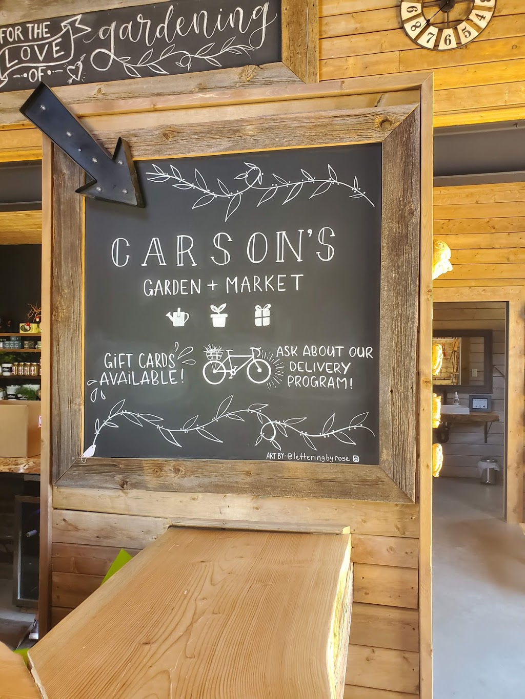 Carsons Garden + Market | 1317 Wilson Rd, Hillier, ON K0K 2J0, Canada | Phone: (613) 243-2492