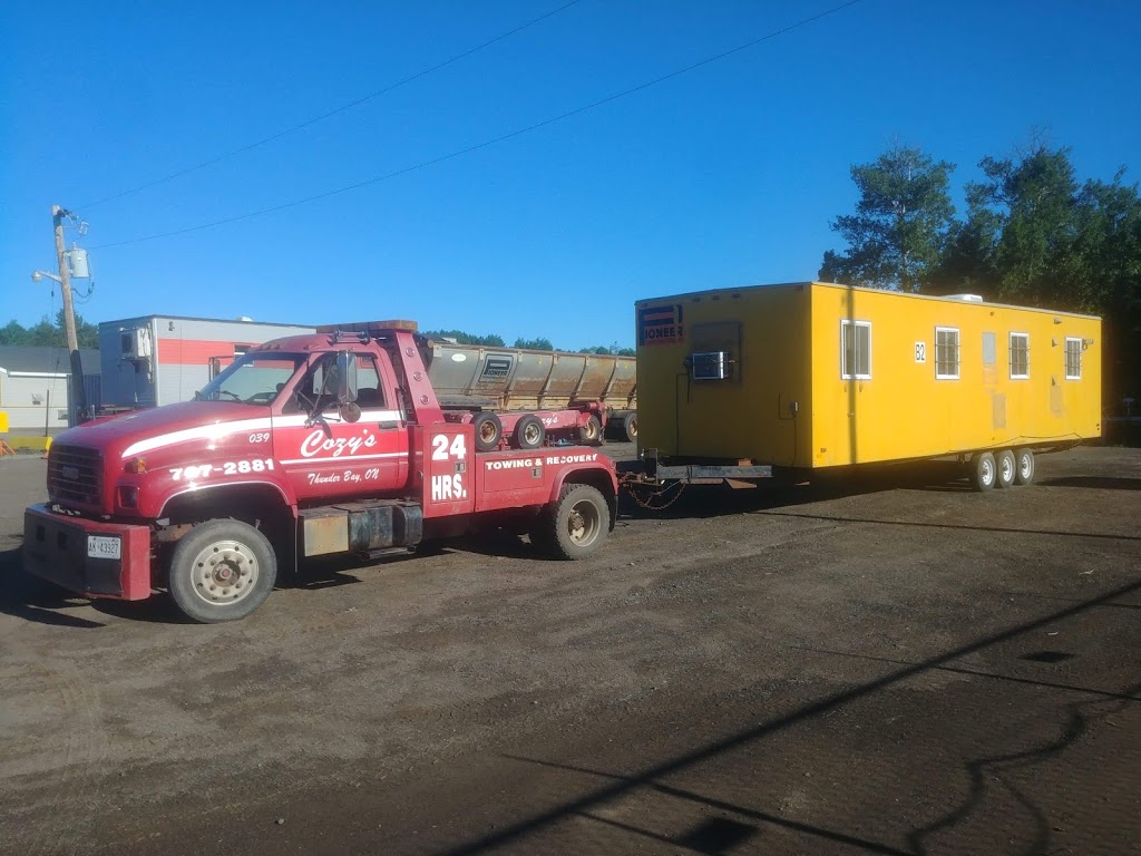 Cozys Towing | 1460 Rosslyn Rd, Thunder Bay, ON P7E 6W2, Canada | Phone: (807) 767-2881