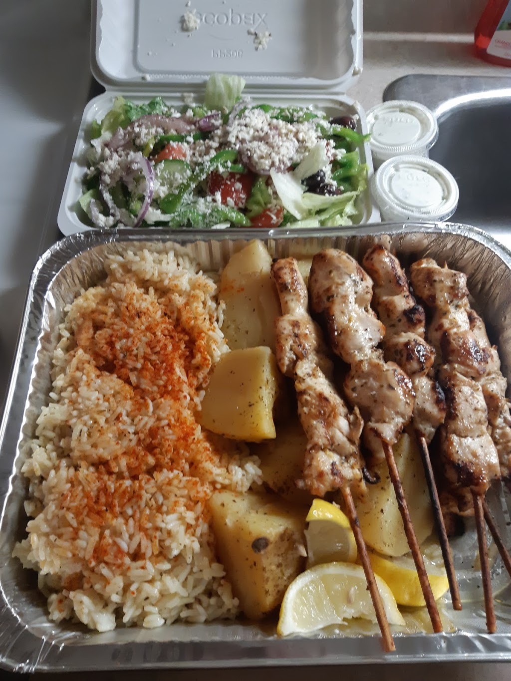 Gyro Bar! Souvlaki Kitchen | 1300 King St E, Oshawa, ON L1H 8J4, Canada | Phone: (905) 240-4976