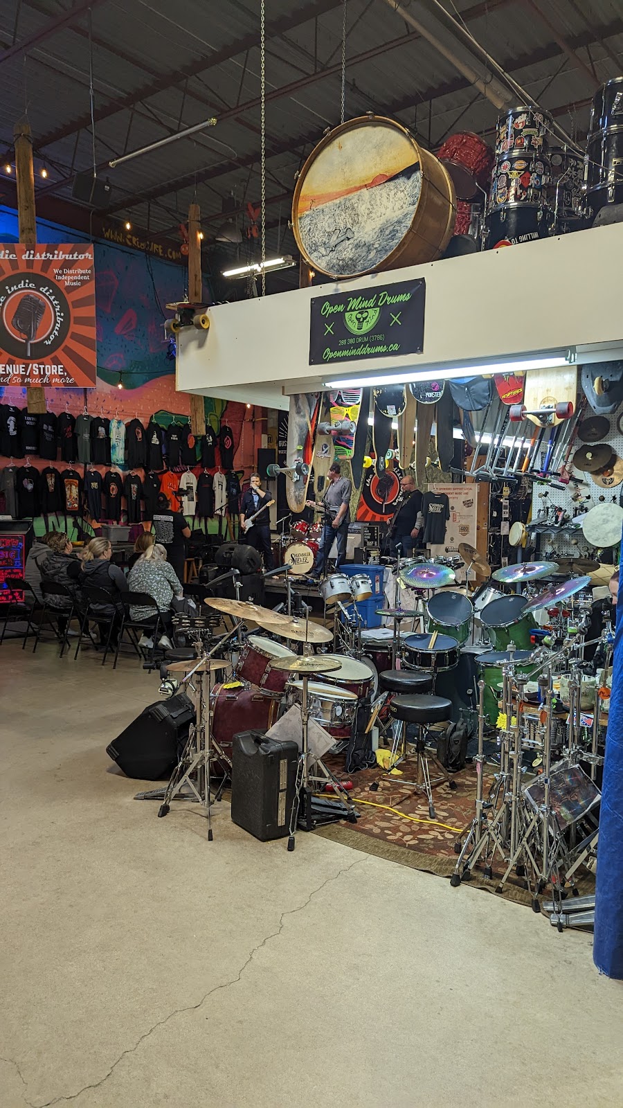 Open Mind Drums | 1800 section, 2207 Industrial Park Rd, Innisfil, ON L9S 3V9, Canada | Phone: (289) 380-3786