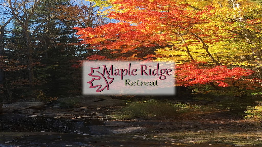Maple Ridge Retreat | 197 Little Falls Rd, Sprucedale, ON P0A 1Y0, Canada | Phone: (705) 380-3489