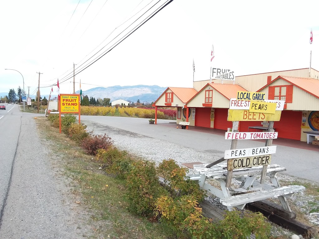 Trout Creek Fruit Stand | 6215 BC-97, Summerland, BC V0H 1Z9, Canada | Phone: (250) 494-8344