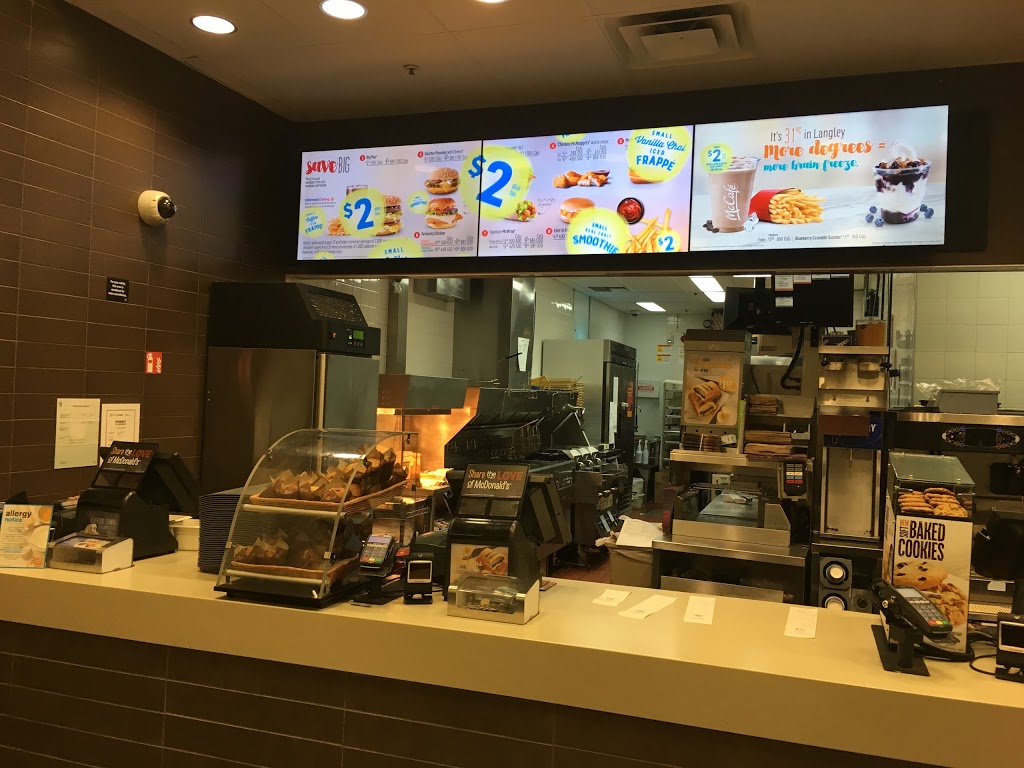 McDonalds | 20202 66 Ave, Langley City, BC V2Y 1P3, Canada | Phone: (604) 539-4681