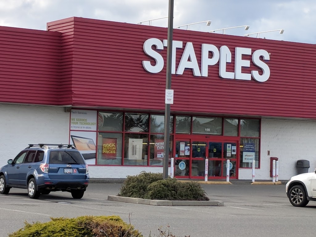 Staples | 6581 Aulds Rd, Nanaimo, BC V9T 6J6, Canada | Phone: (250) 390-5900