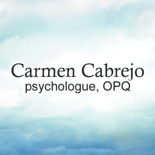 Carmen Cabrejo Psychologue | 7400 Bd Taschereau local 116, Brossard, QC J4W 1M9, Canada | Phone: (450) 812-2912