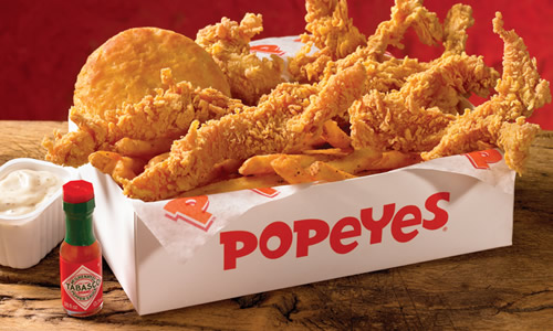 POPEYES CHICKEN BRAMALEA CITY CENTRE | 50 Peel Centre Dr, Brampton, ON L6T 3R5, Canada | Phone: (905) 793-8406