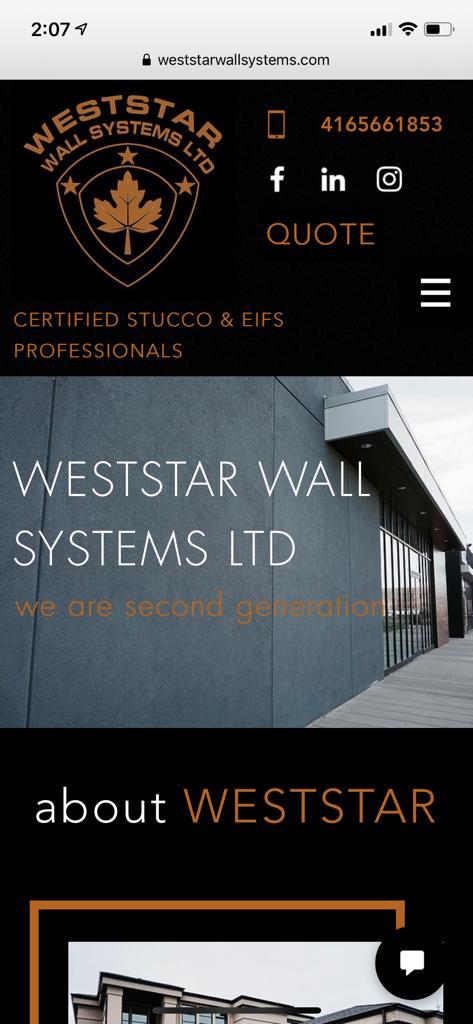 Weststar Wall System Ltd | 265 Main St, Toronto, ON M4C 4X3, Canada | Phone: (416) 566-1853