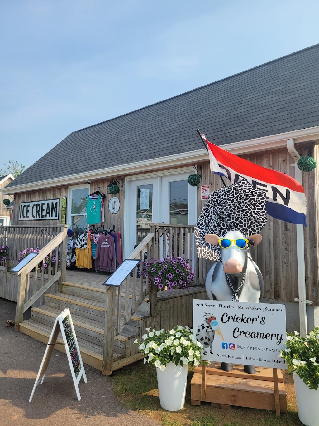 Crickers Creamery | 24 Harbourview Dr, North Rustico, PE C0A 1X0, Canada | Phone: (902) 360-2010