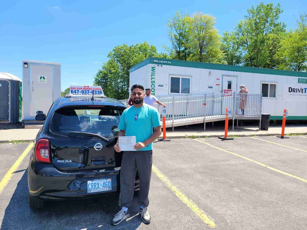 Our Own Driving School | 50 Baker St, Thorold, ON L2V 0J5, Canada | Phone: (647) 937-6336