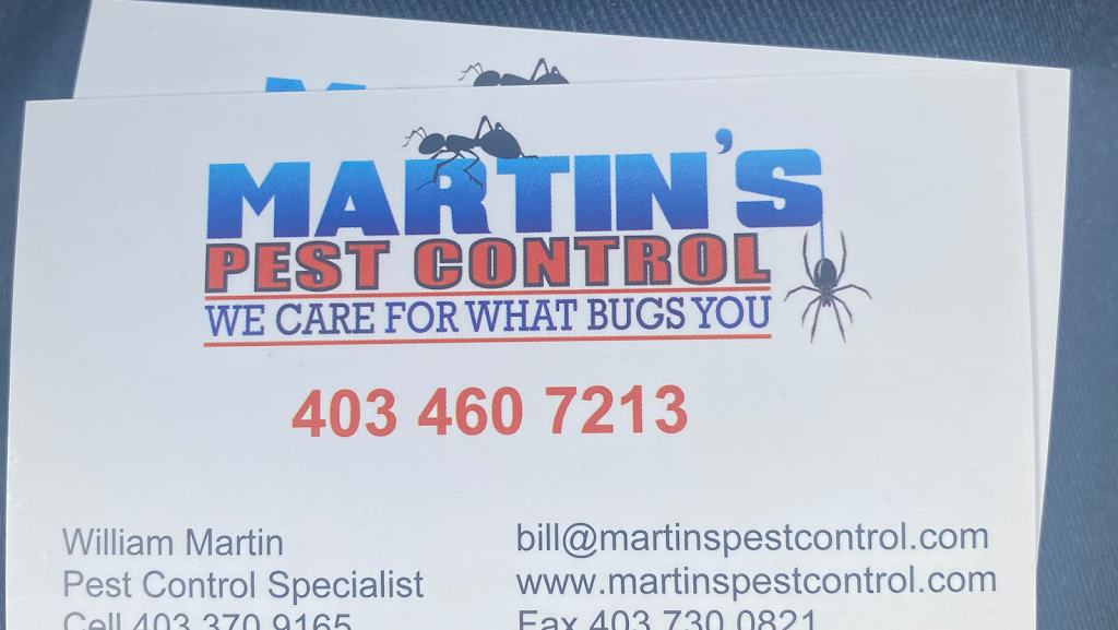 Martins Pest Control Inc | 836 1 Ave West, Airdrie, AB T4B 0V0, Canada | Phone: (403) 460-7213