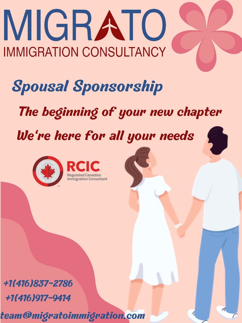 Migrato Immigration Consultancy Inc | 1533 Day Ter, Milton, ON L9E 1H8, Canada | Phone: (416) 837-2786