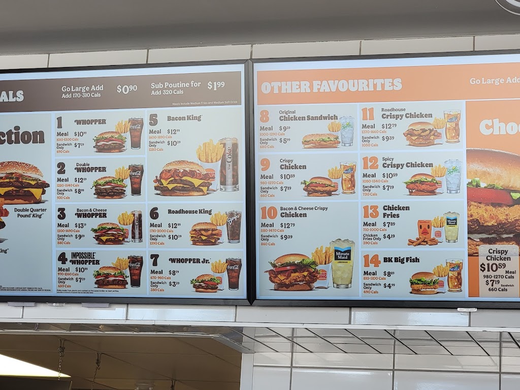 Burger King | 118 MB-12, Steinbach, MB R5G 1T4, Canada | Phone: (204) 326-2583