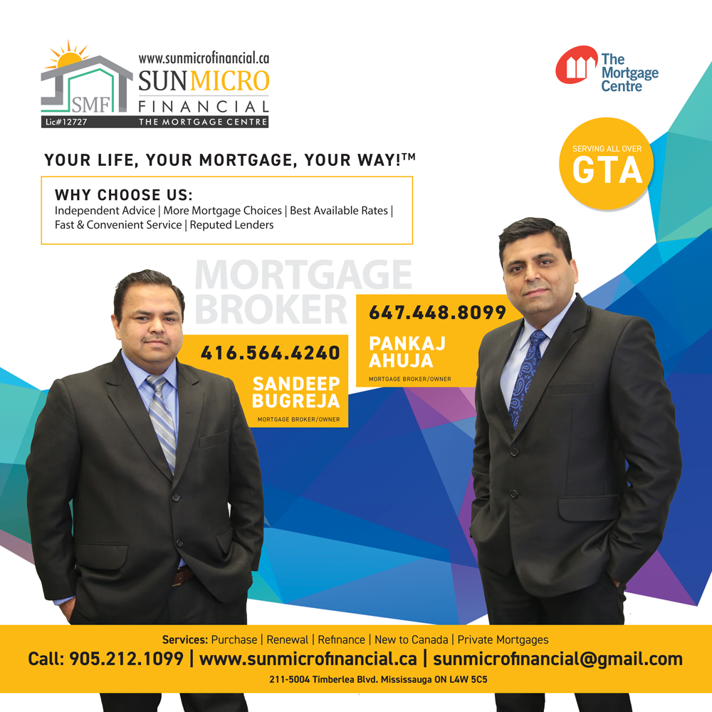 SUN MICRO FINANCIAL-THE MORTGAGE CENTRE | 5004 Timberlea Blvd #211, Mississauga, ON L4W 5C5, Canada | Phone: (905) 212-1099