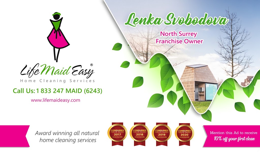 Life Maid Easy - North Surrey | 14296 Gladstone Dr, Surrey, BC V3R 5R7, Canada | Phone: (833) 247-6243