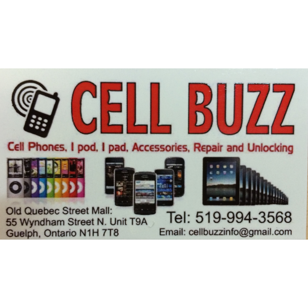 cellbuzz | 141 Woolwich St unit#105, Guelph, ON N1H 8M5, Canada | Phone: (519) 994-3568