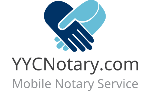 Calgary Mobile Notary - YYCnotary.com | 128 Creekside Dr SW, Calgary, AB T2X 4A8, Canada | Phone: (403) 389-2234