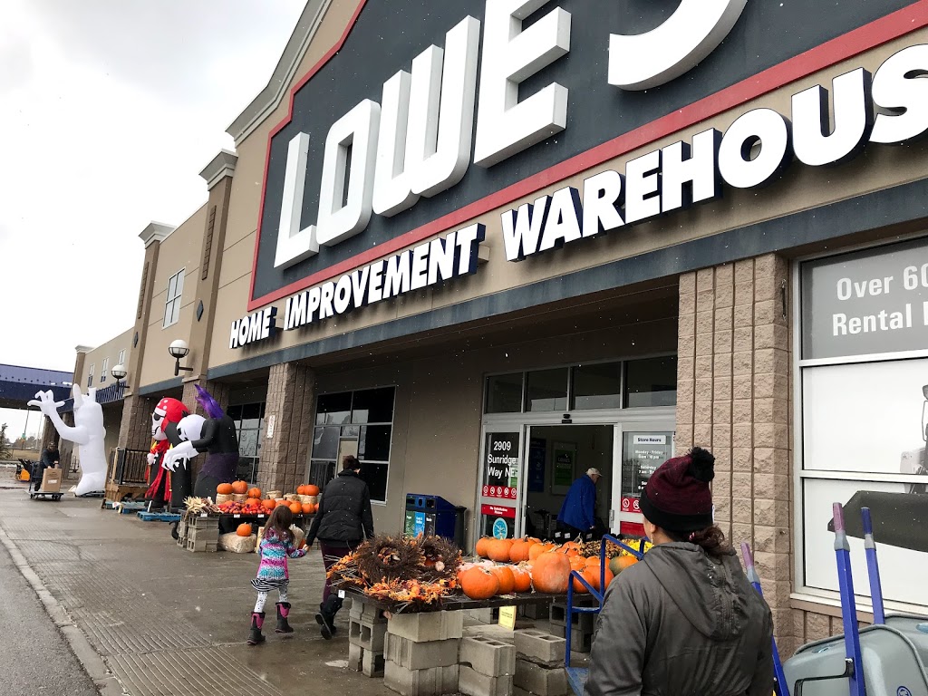 Lowes Home Improvement | 2909 Sunridge Way NE, Calgary, AB T1Y 7K7, Canada | Phone: (403) 277-0044