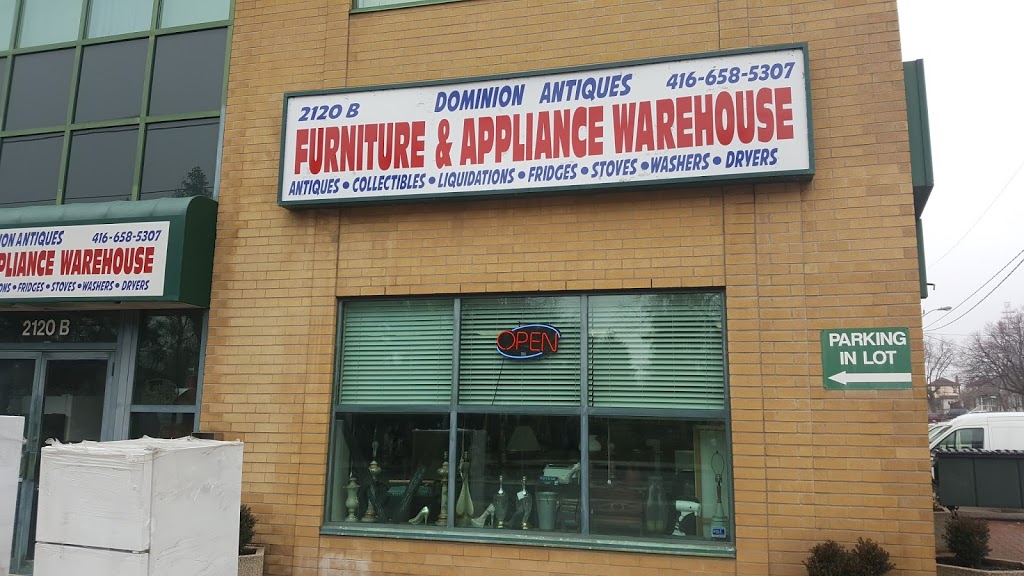 Dominion Antiques Furniture & Appliance Warehouse | Eglinton Ave West at, Caledonia Rd, Toronto, ON M6E 2K8, Canada | Phone: (416) 658-5307