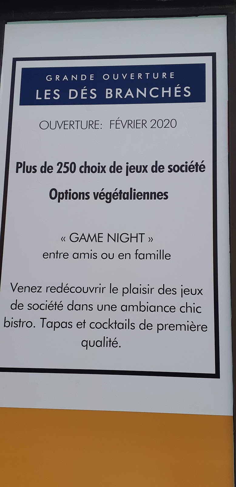 Les Dés Branchés | 3100 Rue Masson, Montréal, QC H1Y 1X8, Canada | Phone: (438) 884-6657