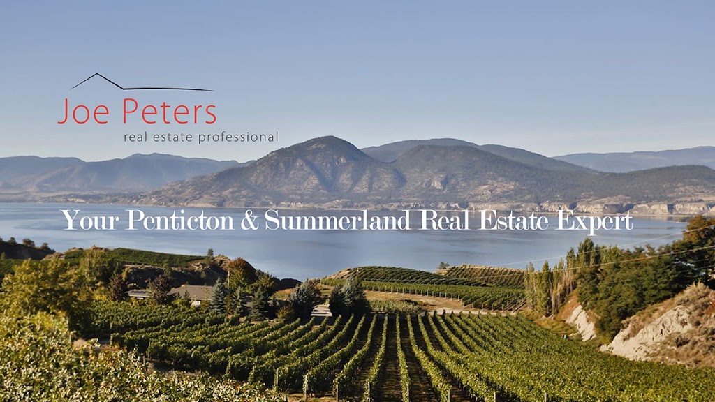 Joe Peters Real Estate Services | Box 930, 9925 Main St, Summerland, BC V0H 1Z0, Canada | Phone: (250) 462-4888