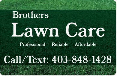 Brothers Lawn Care | 31A Timberstone Way, Red Deer, AB T4P 0V4, Canada | Phone: (403) 848-1428