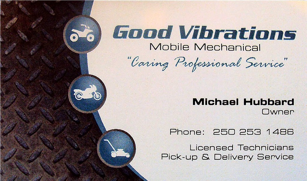 Good Vibrations Mobile Mechanical | 371 28 St NE, Salmon Arm, BC V1E 1Z7, Canada | Phone: (250) 253-1486