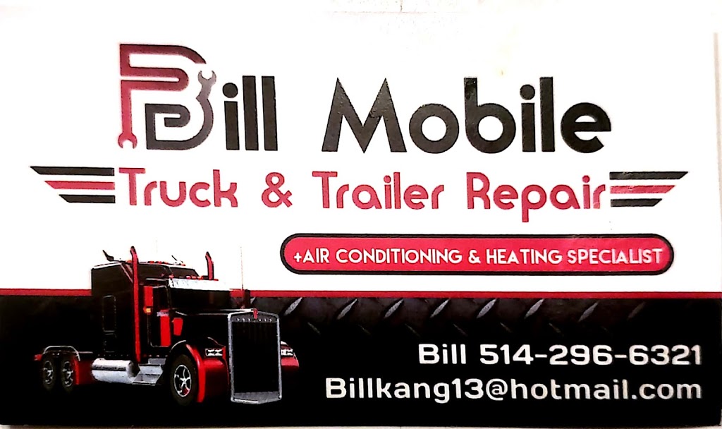 Bill mobile truck and trailer repairs | Vaudreuil-Dorion, QC H9P 1G5, Canada | Phone: (514) 296-6321